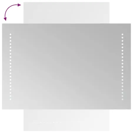 Miroir de salle de bain à LED 40x60 cm