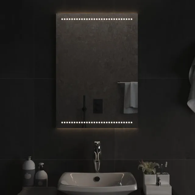 Miroir de salle de bain à LED 50x70 cm