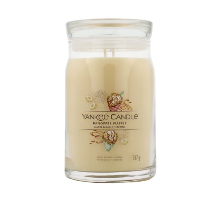 Candela Profumata Yankee Candle Signature Large Jar Banoffee Waffle 56 2