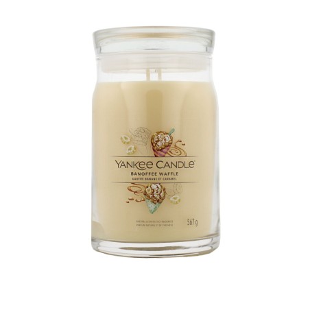 Candela Profumata Yankee Candle Signature Large Jar Banoffee Waffle 56