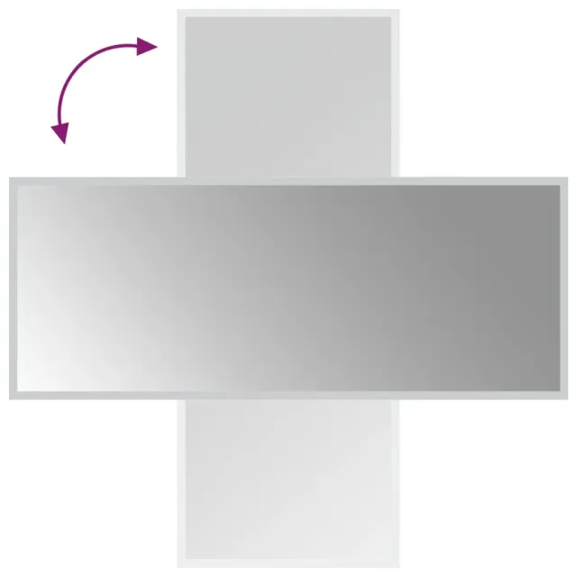 Miroir de salle de bain à LED 40x100 cm