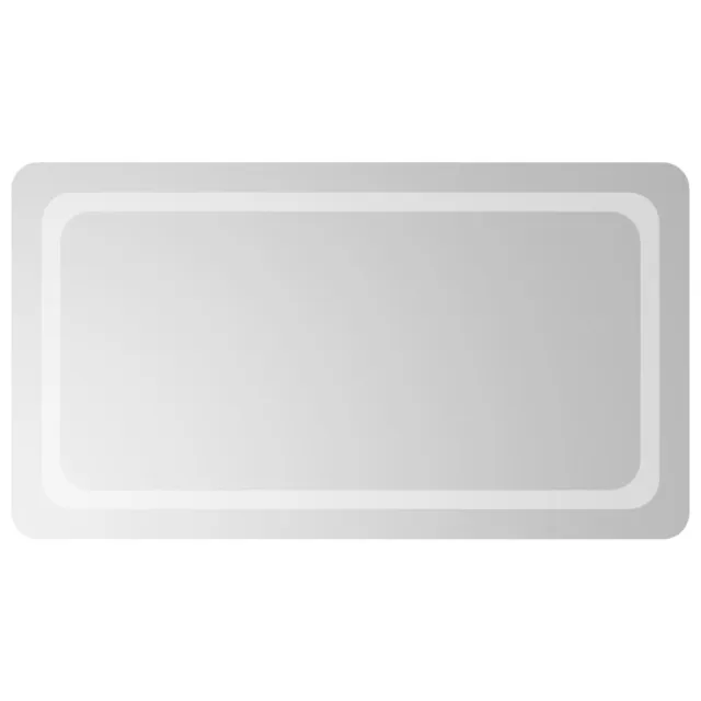 Miroir de salle de bain à LED 50x90 cm
