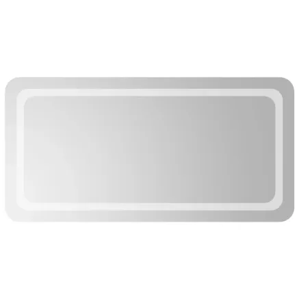 Miroir de salle de bain à LED 50x100 cm 2