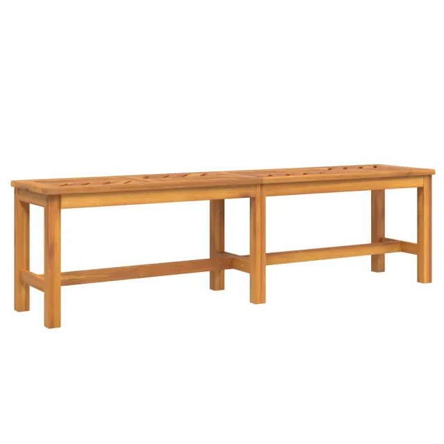 Ensemble de salle à manger pour jardin 6 pcs Marron