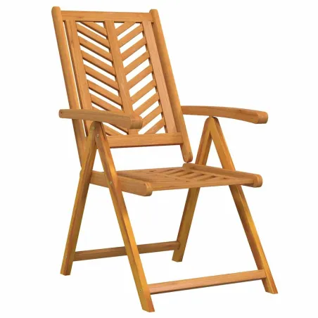 Ensemble de salle à manger pour jardin 3 pcs Marron