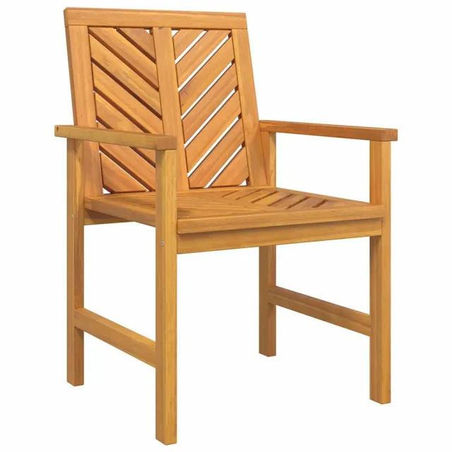 Ensemble de salon de jardin 5 pcs Marron Bois d'Acacia Massif