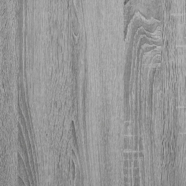 Ensemble de meubles de salle de bain 4 pcs Sonoma gris