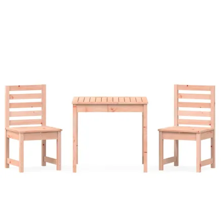 Ensemble de bistrot de jardin 3 pcs bois massif Douglas 2