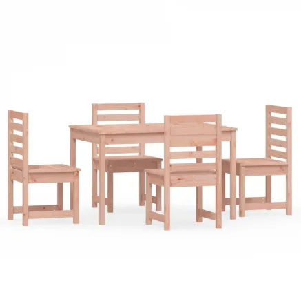 Ensemble à manger de jardin 5 pcs bois massif Douglas 2