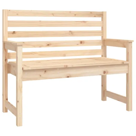 Ensemble à manger de jardin 4 pcs bois massif de pin