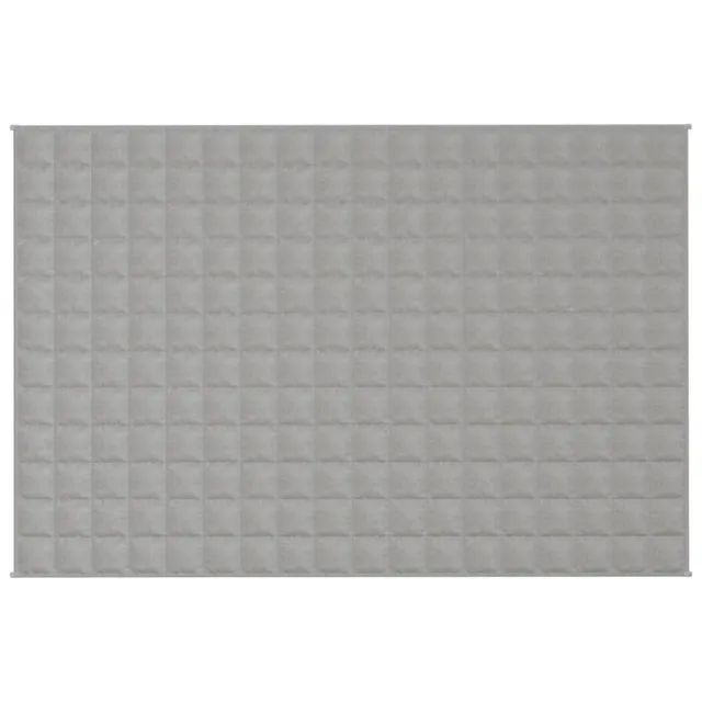 Couverture lestée Gris 122x183 cm 9 kg Tissu