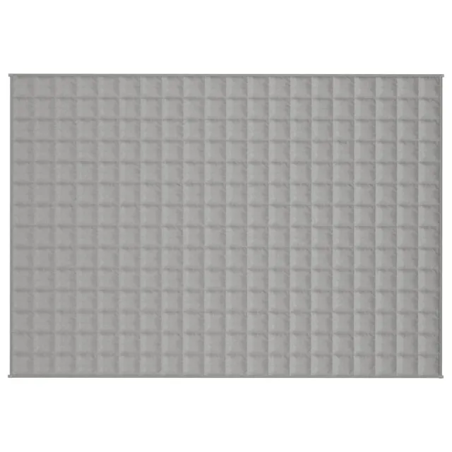 Couverture lestée Gris 135x200 cm 6 kg Tissu