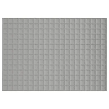 Couverture lestée Gris 137x200 cm 6 kg Tissu