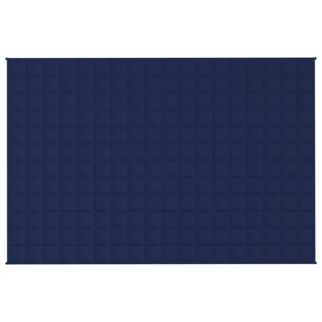 Couverture lestée Bleu 122x183 cm 5 kg Tissu