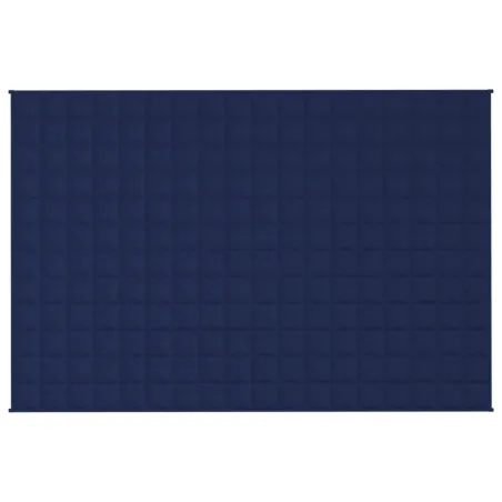 Couverture lestée Bleu 122x183 cm 5 kg Tissu