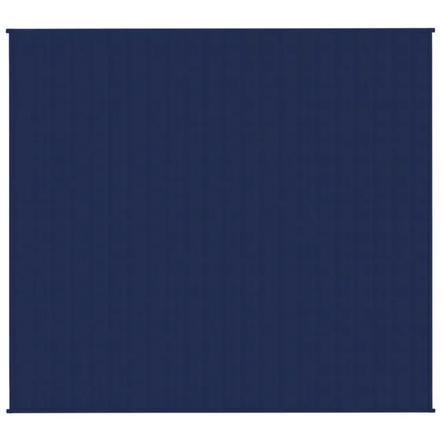 Couverture lestée Bleu 200x220 cm 13 kg Tissu