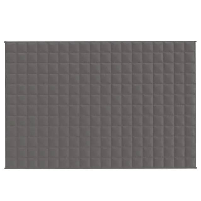 Couverture lestée Gris 122x183 cm 9 kg Tissu