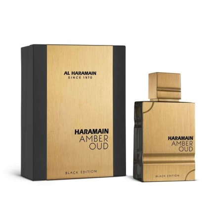 Uniseks Parfum Al Haramain EDP Amber Oud Black Edition 60 ml