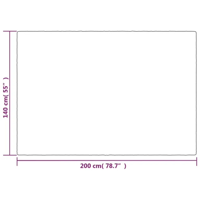 Couverture lestée avec housse Gris 140x200 cm 10 kg Tissu