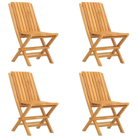 Ensemble à manger de jardin 5 pcs Bois de teck massif