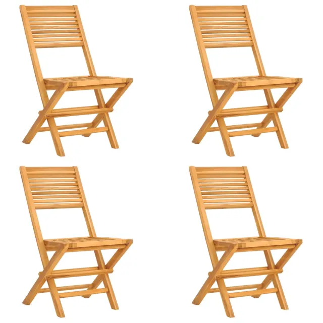 Ensemble à manger de jardin 5 pcs Bois de teck massif