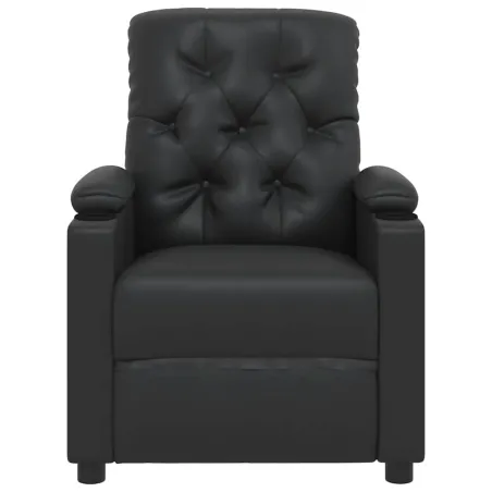 Fauteuil Noir Similicuir