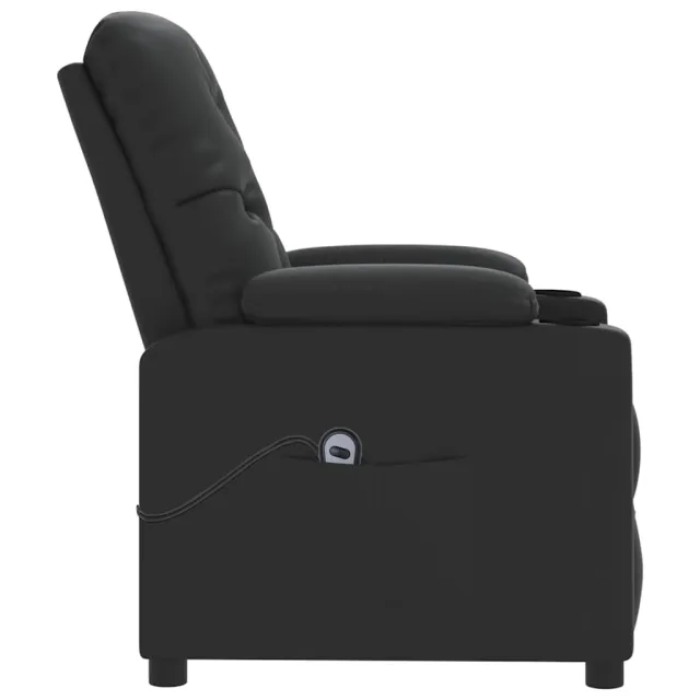 Fauteuil Noir Similicuir
