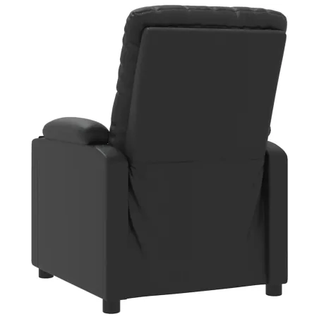 Fauteuil Noir Similicuir