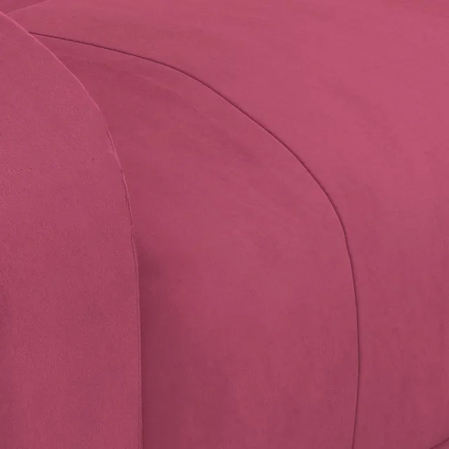 Fauteuil inclinable électrique rouge bordeaux velours