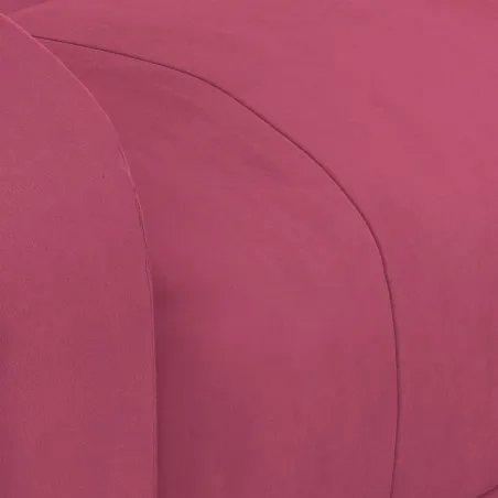 Fauteuil inclinable électrique rouge bordeaux velours