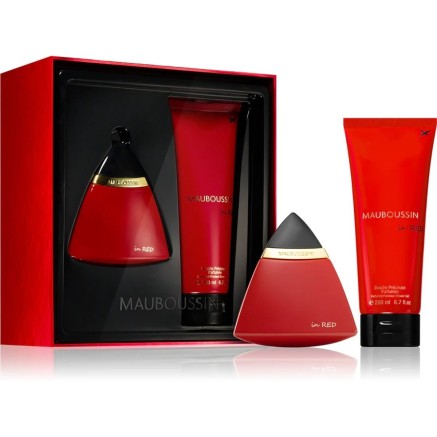 Set mit Herrenparfüm Mauboussin In Red 100 ml 2 Stücke 2