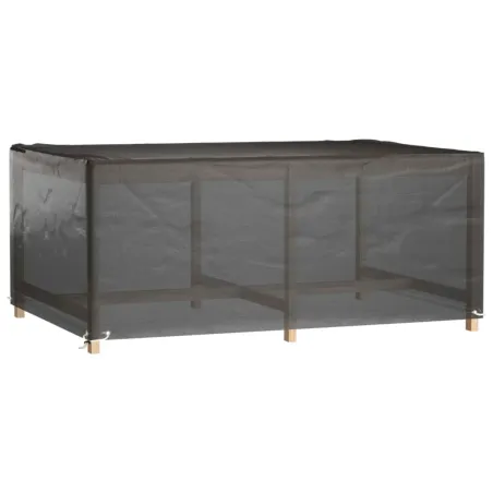 Housses salon de jardin2pcs 8œillets 180x122x75cm rectangulaire