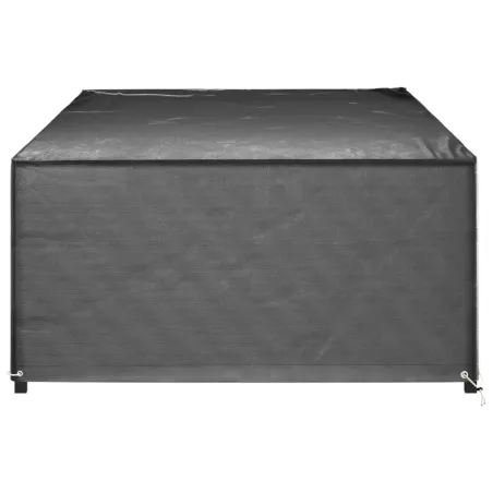 Housses de salon de jardin 2 pcs 12 œillets rectangulaire