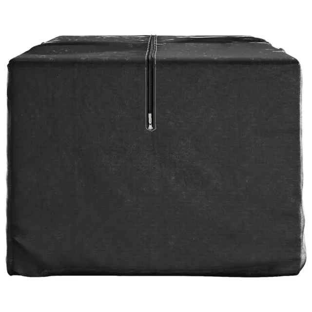 Sacs de rangement pour coussins de jardin 2 pcs noir