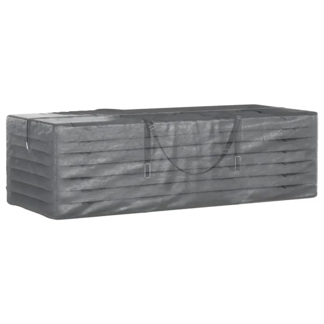 Sacs de rangement pour coussins de jardin 2 pcs noir