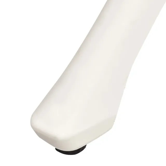 Table de jardin Blanc 90x90x73 cm Aluminium coulé