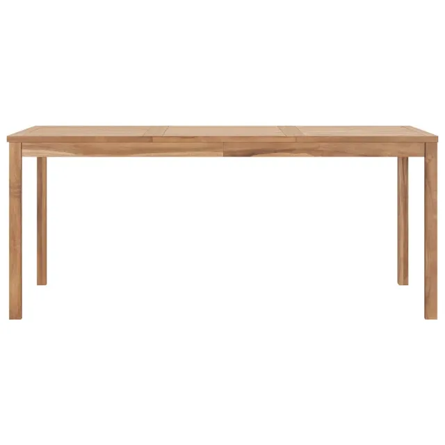 Table à dîner de jardin 180x90x77 cm Bois de teck solide