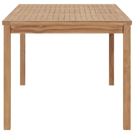 Table à dîner de jardin 180x90x77 cm Bois de teck solide