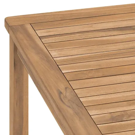 Table à dîner de jardin 180x90x77 cm Bois de teck solide
