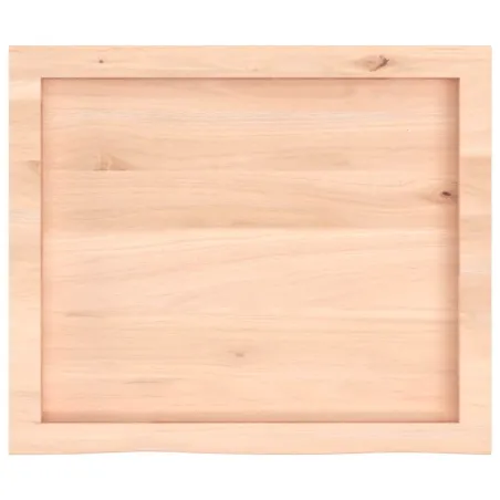 Dessus de table 60x50x(2-4) cm bois de chêne massif non traité