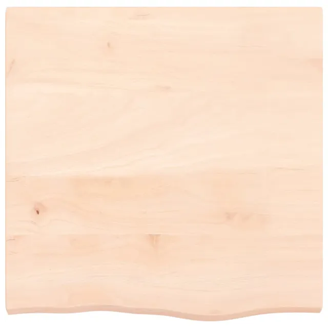 Dessus de table 60x60x(2-4) cm bois de chêne massif non traité