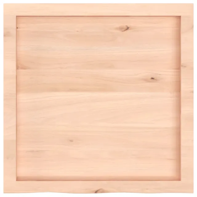 Dessus de table 60x60x(2-4) cm bois de chêne massif non traité