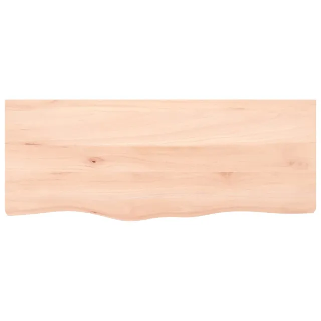 Dessus de table 100x40x(2-4) cm bois de chêne massif non traité