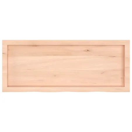 Dessus de table 100x40x(2-4) cm bois de chêne massif non traité