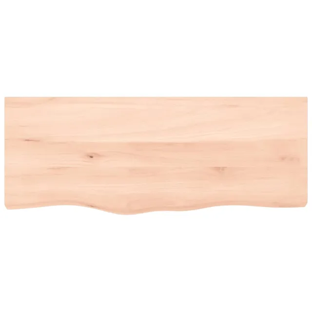 Dessus de table 100x40x(2-6) cm bois de chêne massif non traité
