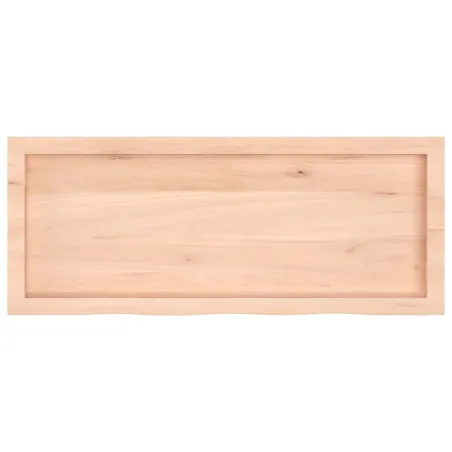 Dessus de table 100x40x(2-6) cm bois de chêne massif non traité