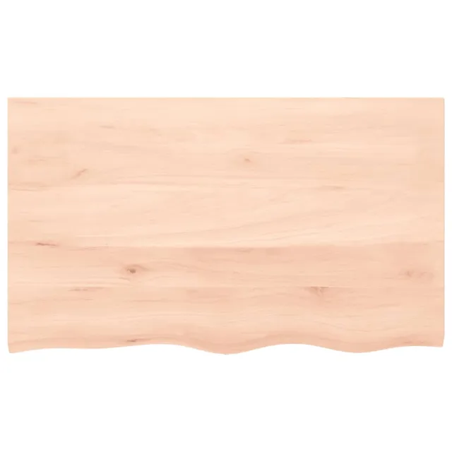 Dessus de table 100x60x(2-4) cm bois de chêne massif non traité