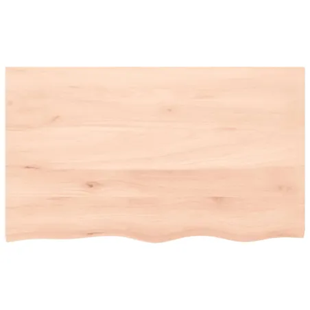 Dessus de table 100x60x(2-4) cm bois de chêne massif non traité