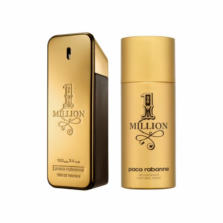 Set de Perfume Hombre Paco Rabanne 1 Million EDT EDT 2 Piezas 2