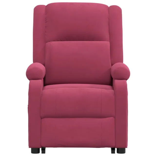 Fauteuil rouge velours